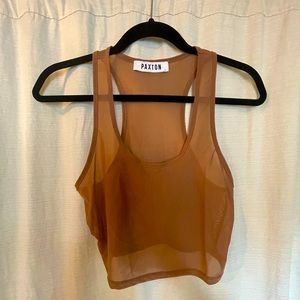 Sheer Crop Tank